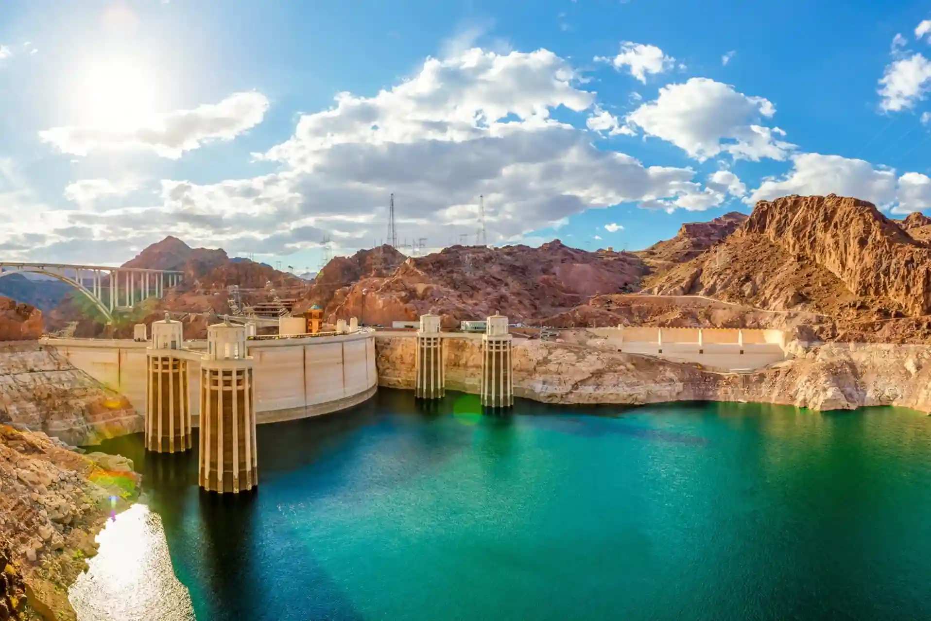 Hoover Dam from Las Vegas