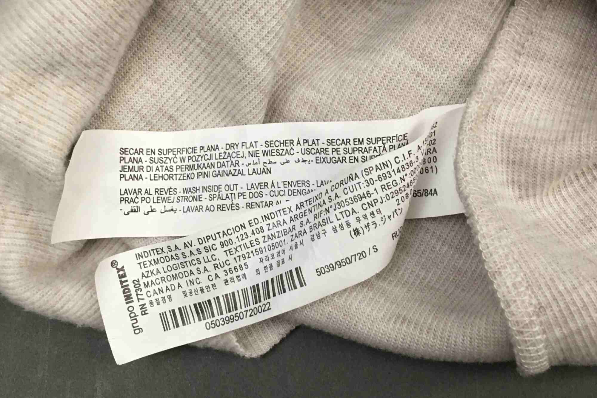Zara Canada Inc CA 36685