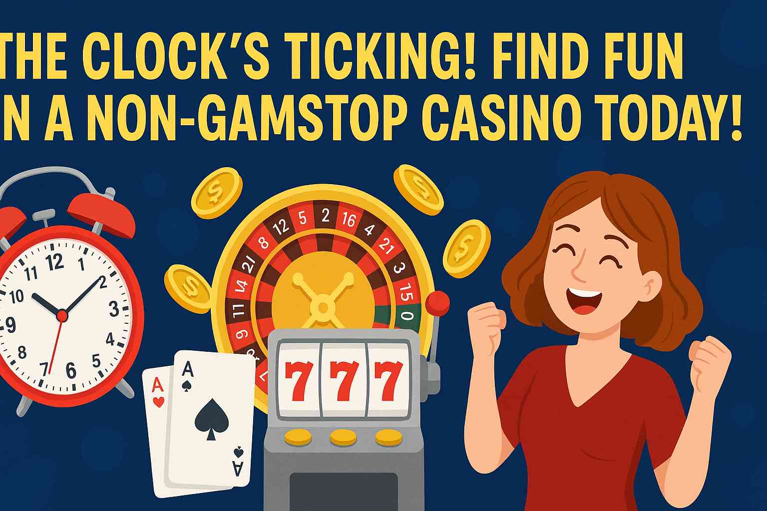 The Clock’s Ticking! Find Fun in a Non-GamStop Casino Today!