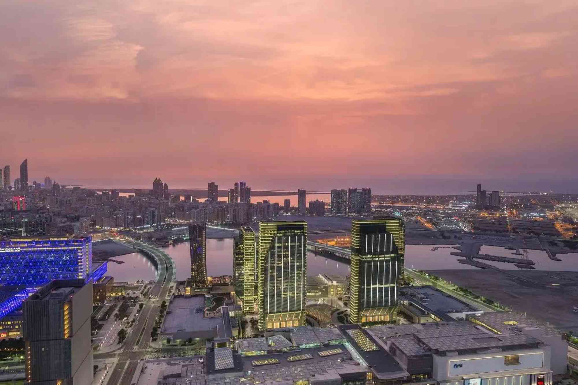 Malls Markets and a View at Sunset