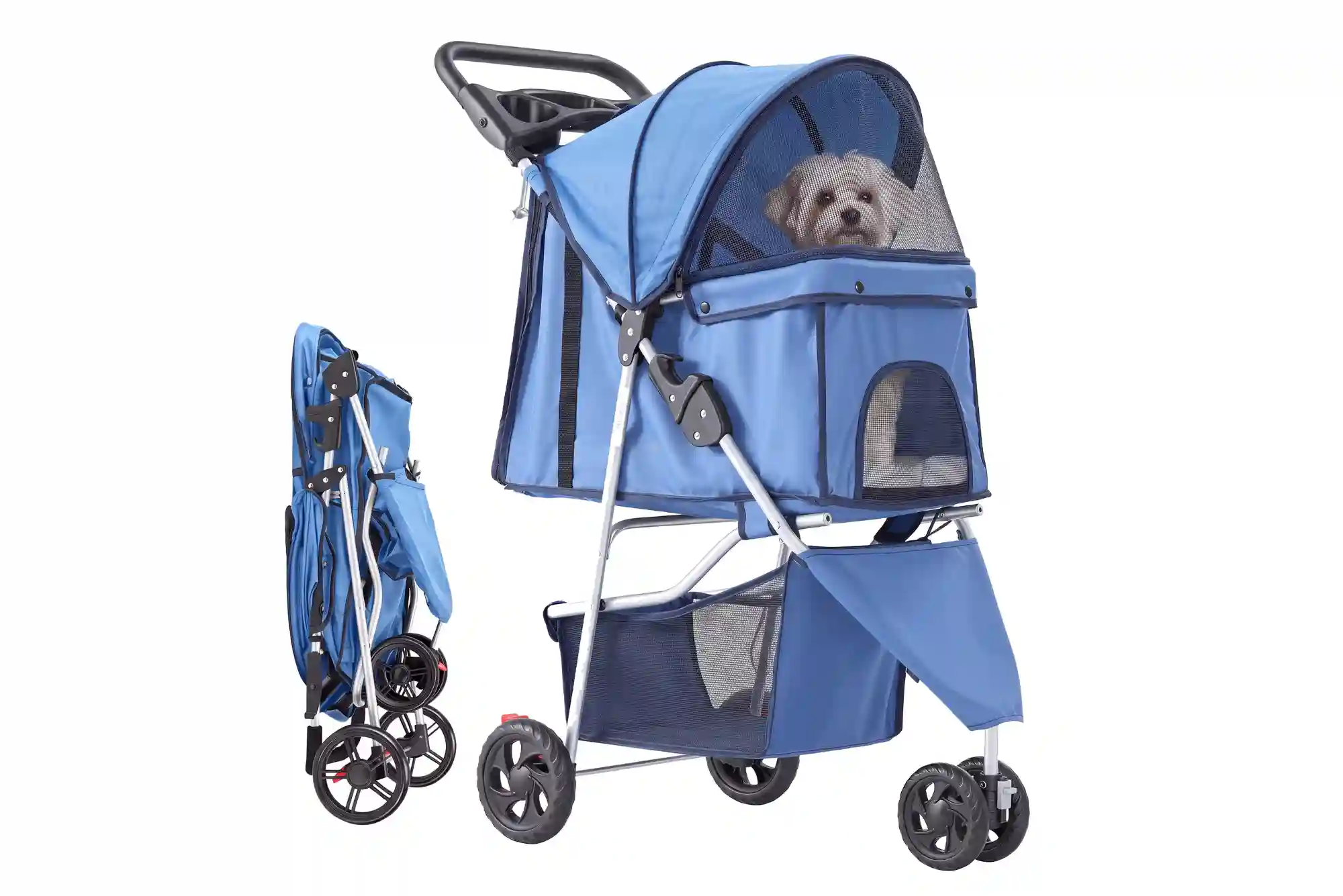 Best Pet Strollers for Small Dogs and Senior Pets for Travel & Urban Walks